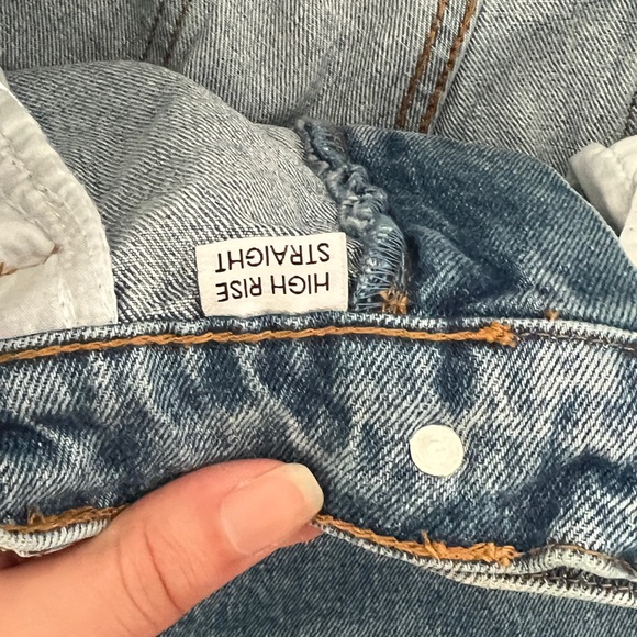 Harlow Denim Light Blue Straight Jeans - Picture 4 of 4